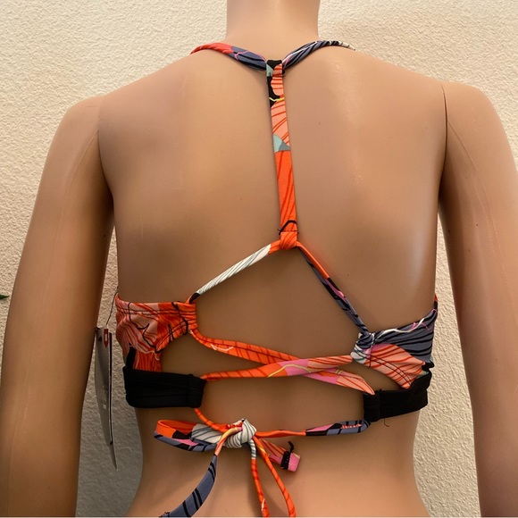 Avia Women’s Coral Reef V Neck Top with Y back Swimsuit - Picture 3 of 4